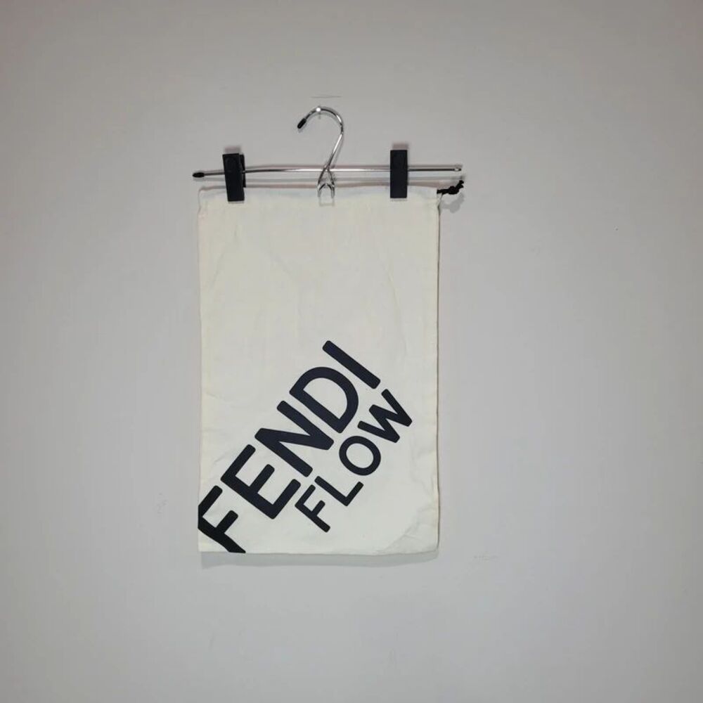 Fendi flow draw string dust bag